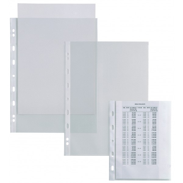 Buste forate atla, buccia 23x33cm colore trasparente