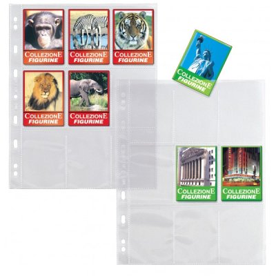 Buste forate atla k a4 - 21x29,7cm colore trasparente