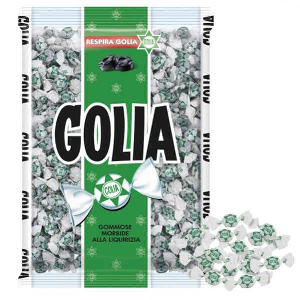 Caramelle golia farfallina alla liquirizia. 1kg
