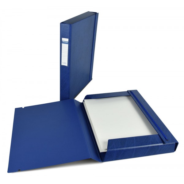 Archivio 3l - scatola portaprogetti colore blu