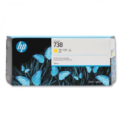 Cartuccia HP 738 (676M8A) Giallo originale