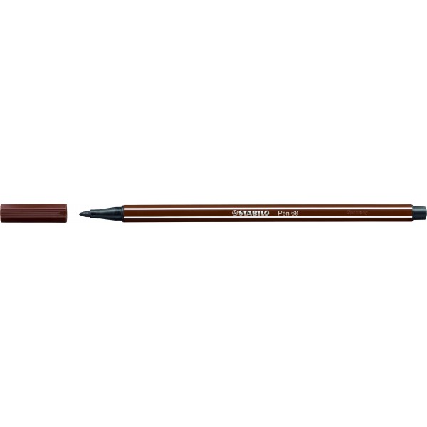 Pennarelli pen 68 colore marrone