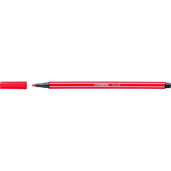 Pennarelli pen 68 colore rosso carminio