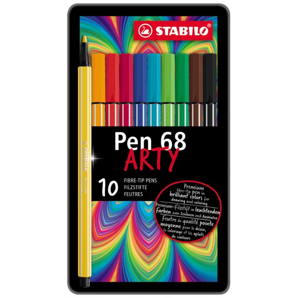 Pennarelli pen 68 colore assortiti