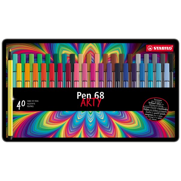 Pennarelli pen 68 colore assortiti