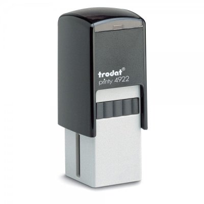 Printy 4.0 - timbro 4922 p2 quadrato colore nero colore nero