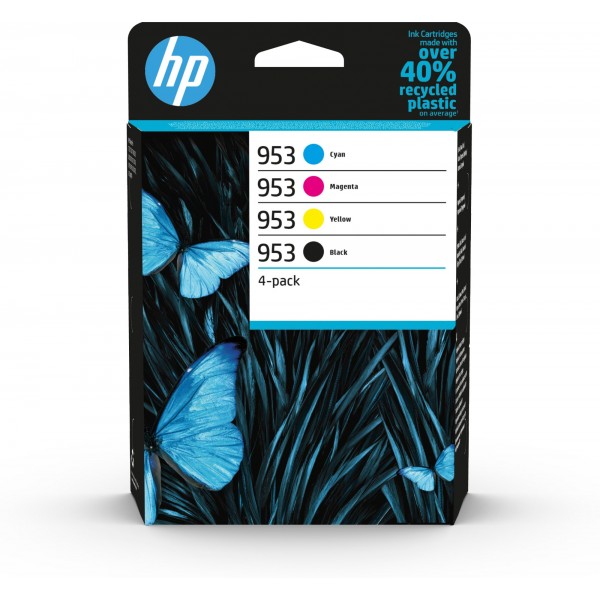 953 cartuccia multipack cmyk colore nero, ciano, magenta, giallo