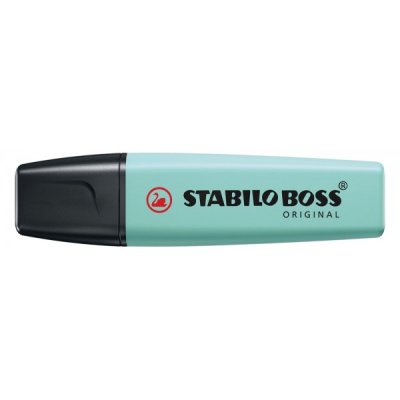 STABILO Evidenziatore BOSS ORIGINAL, punta a scalpello, inchiostro a base d'acqua - 2-5mm - Carta da Zucchero