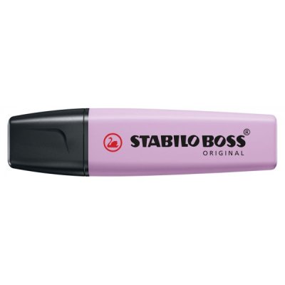 STABILO Evidenziatore BOSS ORIGINAL, punta a scalpello, inchiostro a base d'acqua - 2-5mm - Glicine