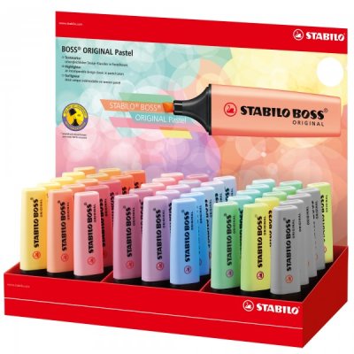 Boss original pastel colore assortito pastello tipo punta scalpello