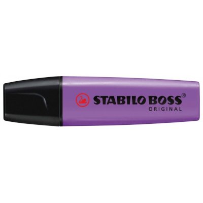 STABILO Evidenziatore BOSS ORIGINAL, punta a scalpello, inchiostro a base d'acqua - 2-5mm - Lavanda