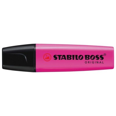 STABILO Evidenziatore BOSS ORIGINAL, punta a scalpello, inchiostro a base d'acqua - 2-5mm - Lilla