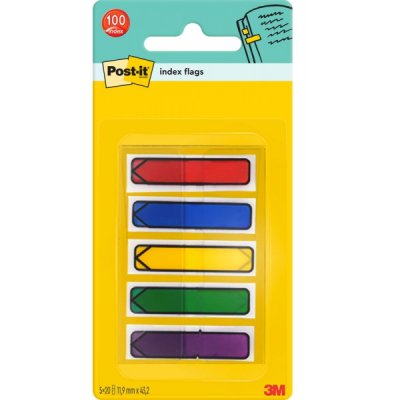 Segnapagina post-it index 684 mini frecce 11,9x43,2mm colore assortiti