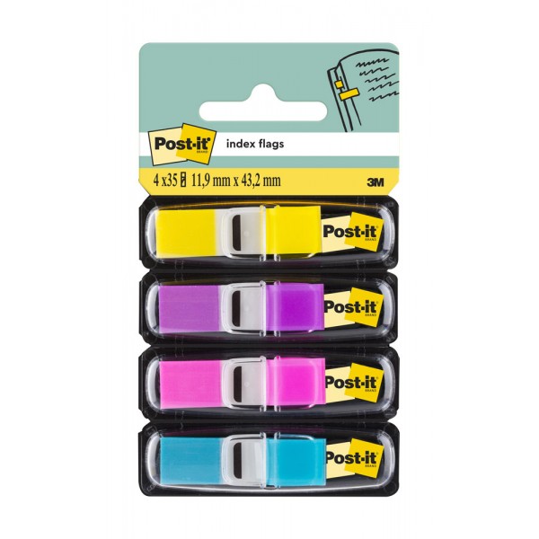 Segnapagina post-it index 683 formato mini 11,9x43,1mm colore assortiti