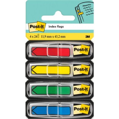 Segnapagina post-it index 684 mini frecce 11,9x43,1mm colore assortiti