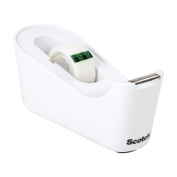 C18- dispenser per nastro adesivo scotch™ colore bianco