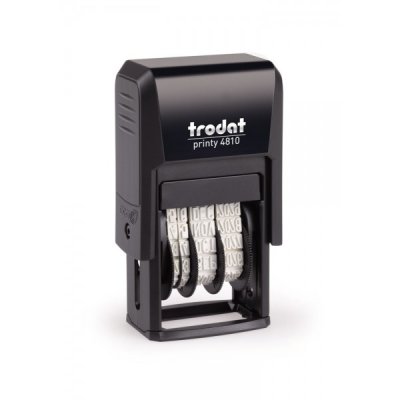 Printy - timbro 4810 p2 datario colore nero colore nero