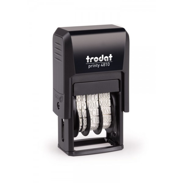 Printy - timbro 4810 p2 datario colore nero colore nero