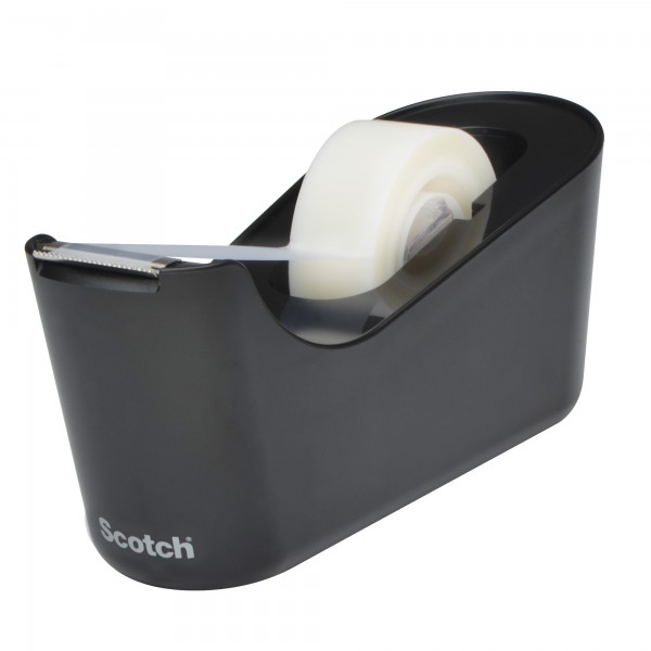 C18- dispenser per nastro adesivo scotch™ colore nero
