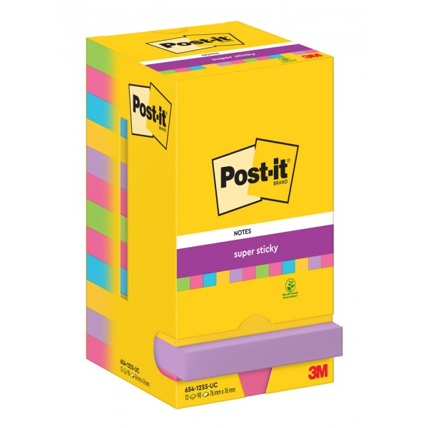 Super sticky - notes colore assortiti