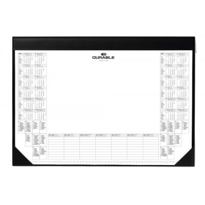 Sottomano per scrivania 65x52cm colore nero