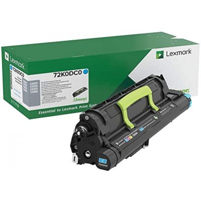Developer Lexmark 72K0DC0 Ciano originale (072K0DC0)