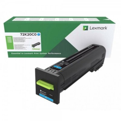 Lexmark Toner originale Ciano 72K20C0
