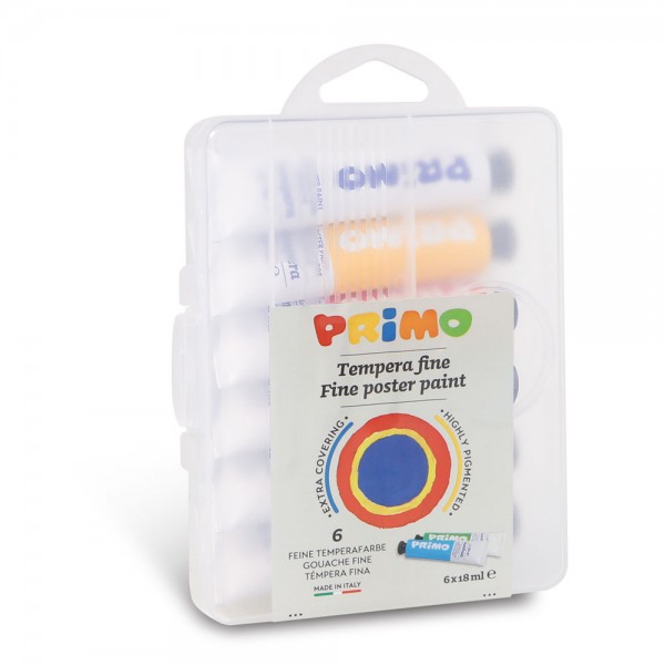 Tempera in tubetto colore assortiti