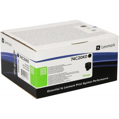 74c20k0 toner return nero colore nero