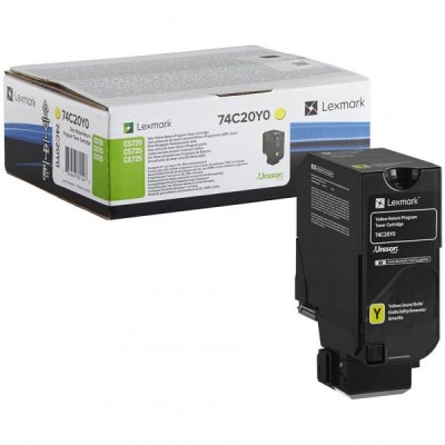 74c20y0 toner return giallo colore giallo