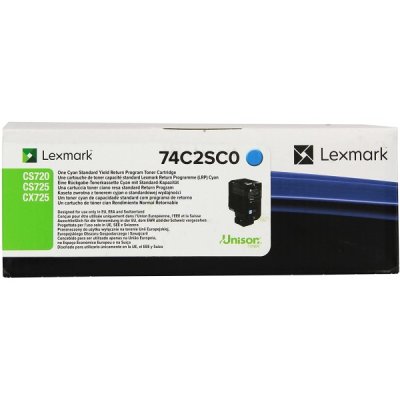 74c2sc0 toner return ciano colore ciano