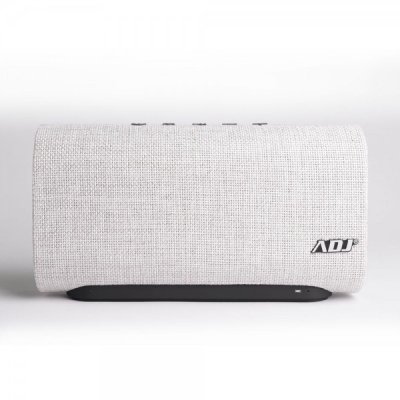 ADJ speaker con due casse da 12,5W ciascuna, ingressi audio disponibili: aux, bluetooth o micro SD Card