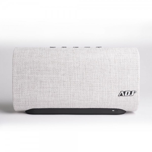ADJ speaker con due casse da 12,5W ciascuna, ingressi audio disponibili: aux, bluetooth o micro SD Card