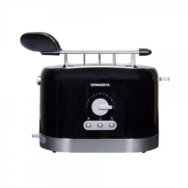 Tostapane black inox colore nero